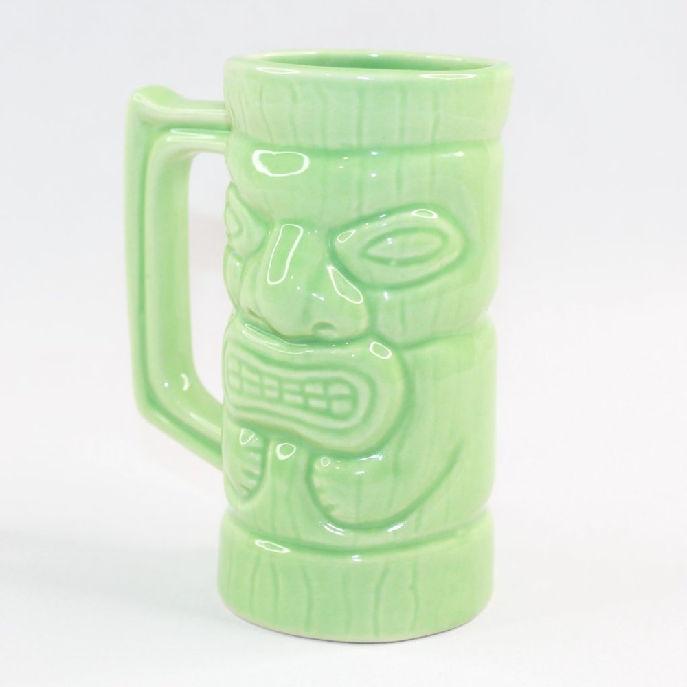 Tonga Room 70th Anniversary 2015 Commemorative Tiki Mug Glossy Green - Picture 3 of 7